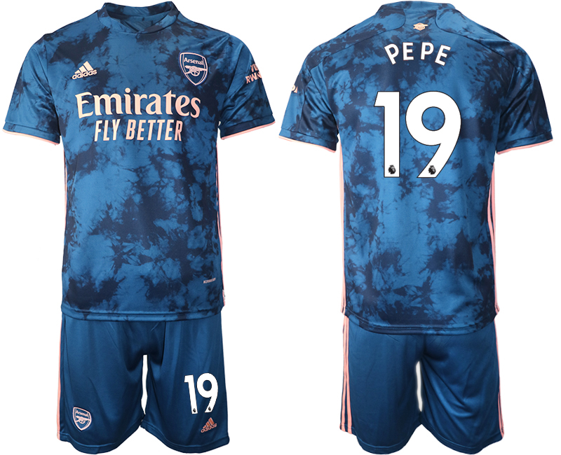 Men 2021 Arsenal away #19 soccer jerseys->customized soccer jersey->Custom Jersey